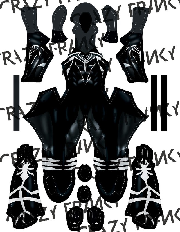 Unlimited Symbiote pattern (Untextured)