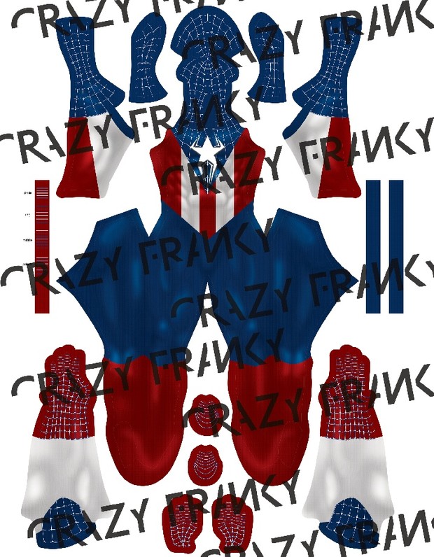 Captain Spider V4b pattern