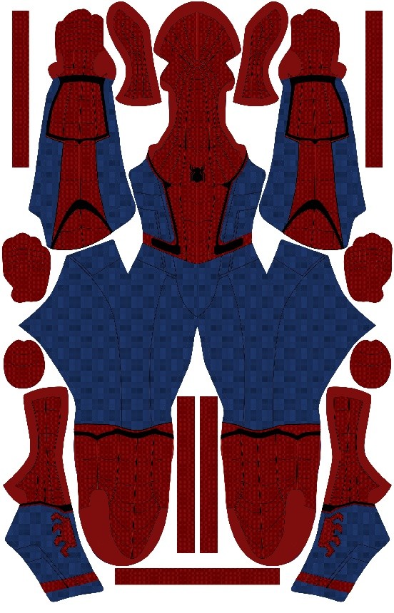(FREE) Civil War Spider-Man pattern