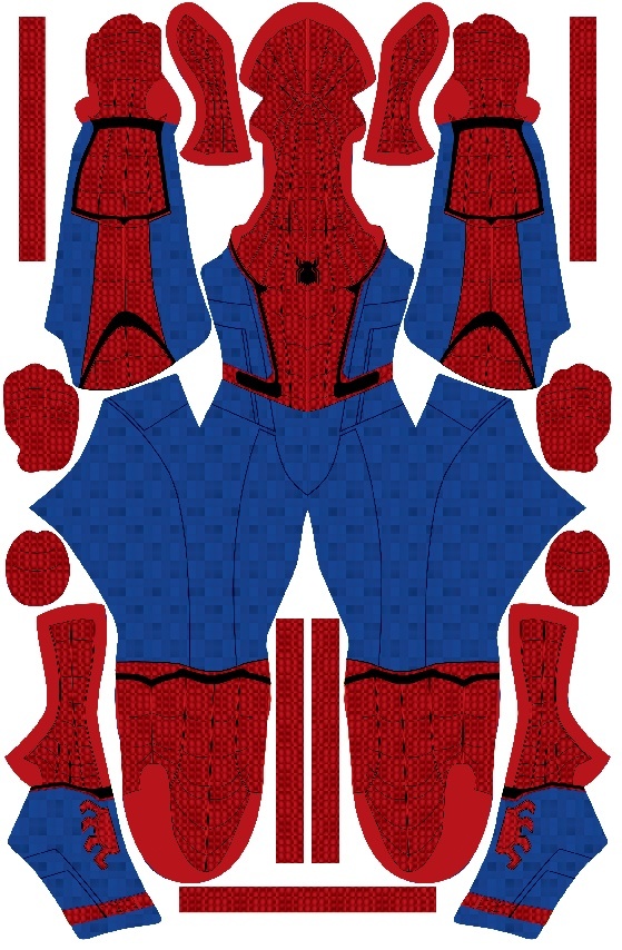 (FREE) Civil War Spider-Man (brighter version)