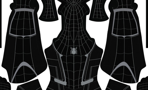 (FREE) Black Civil War Spider-Man pattern