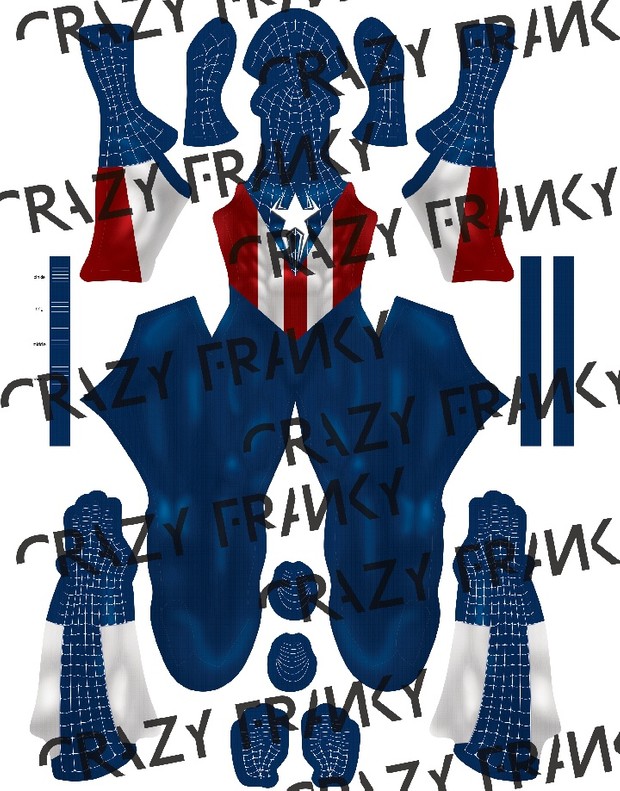 Captain Spider V2b pattern