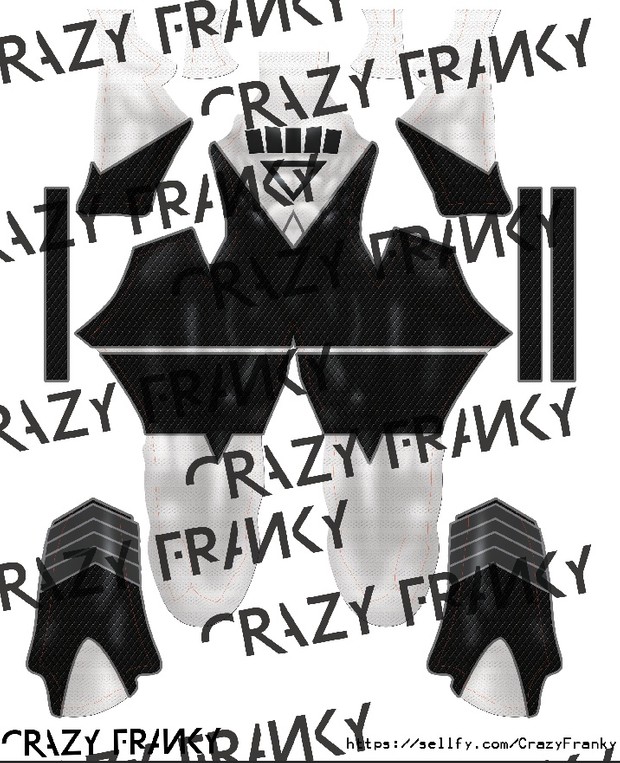 (CUSTOM) Black Lantern pattern
