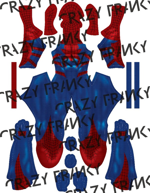 Spider-Man HOUSE OF M pattern
