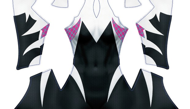 Spider Gwen V2 (+Hood+Extra Mask) pattern