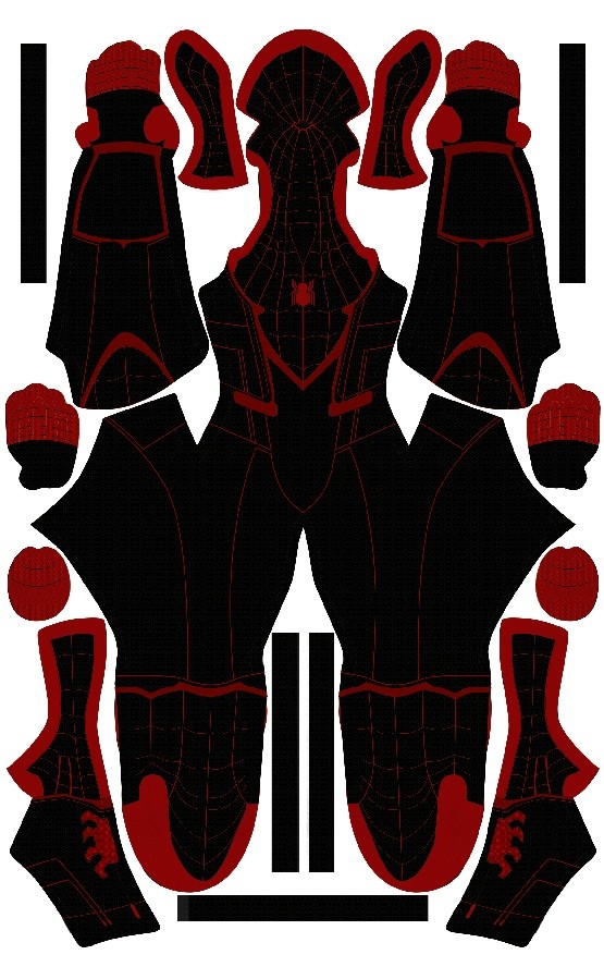 (FREE) Miles Morales Civil War V2 pattern