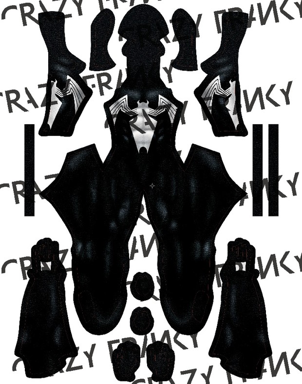 Black Symbiote for SpideyFit V2