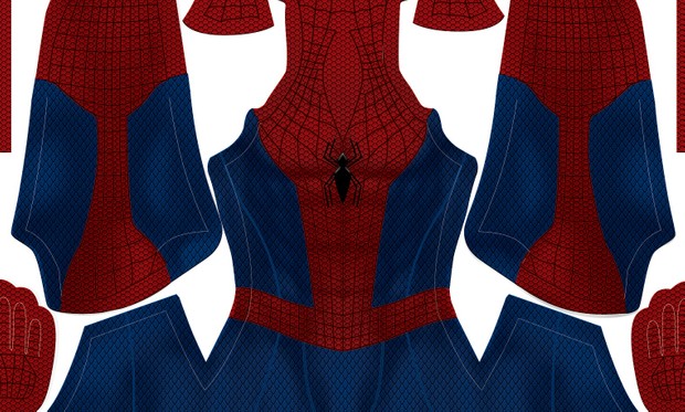 Comic TASM 2 pattern