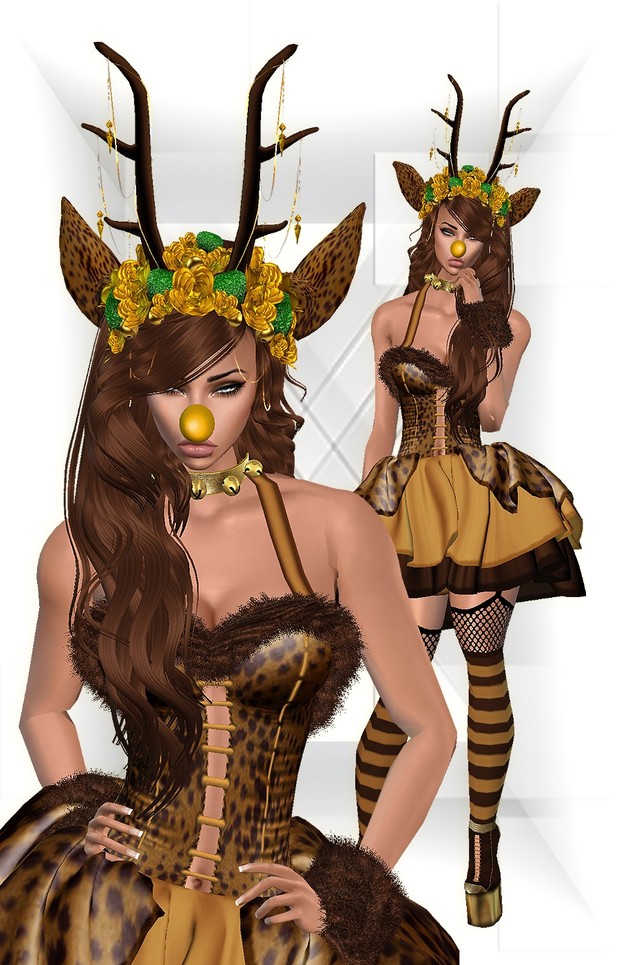 Reindeer Bundle + 2 Meshes