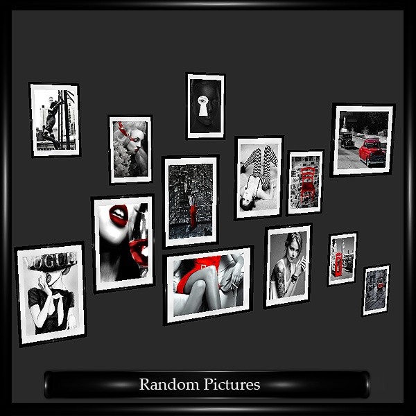 Random Picture Frames Mesh