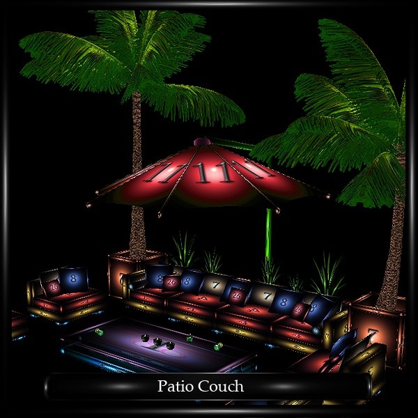 Patio Couch Mesh