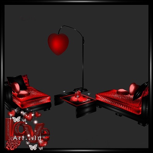 Love Couch 1 Mesh