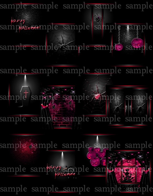 Halloween Textures (Mystery,Pashion,Secret)