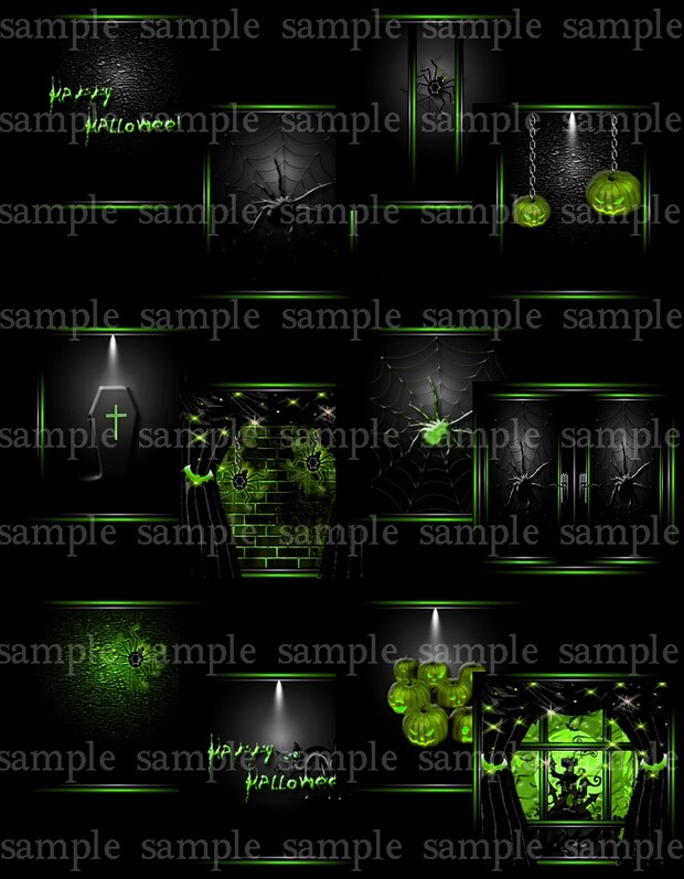 Halloween Textures (Mystery,Pashion,Secret)