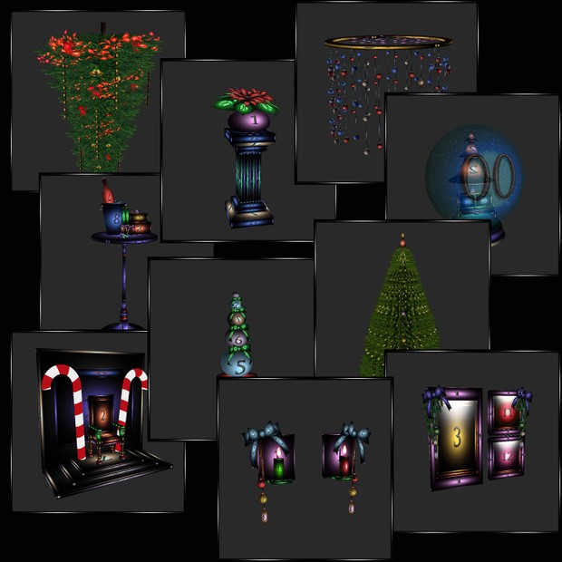 50 Christmas Meshes WITH RESELL RIGHTS