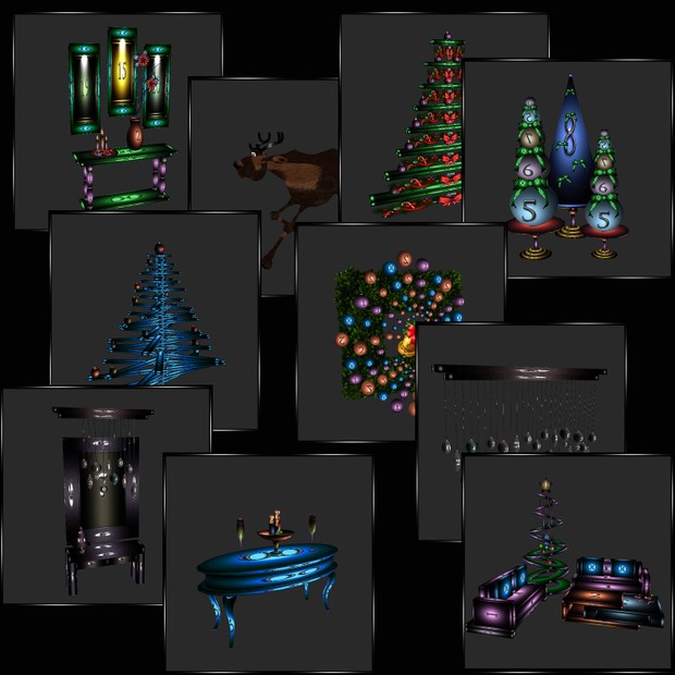 50 Christmas Meshes WITH RESELL RIGHTS