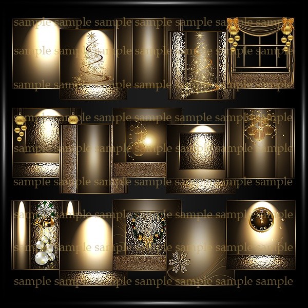 Christmas Gold Luxury