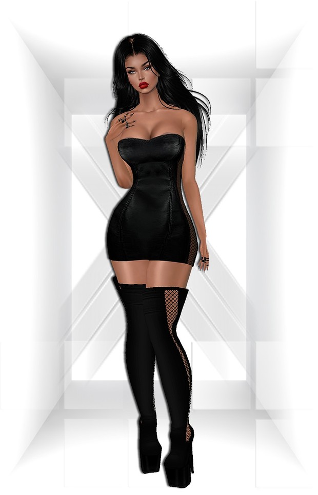 Leather Dress & boots