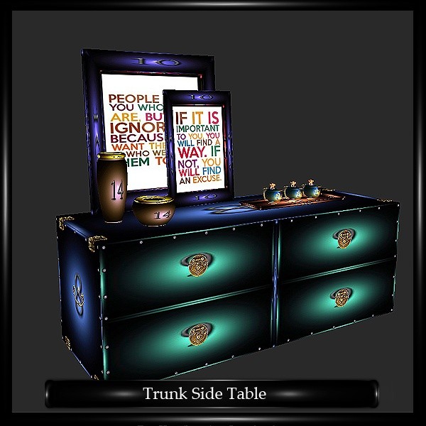 Trunk side Table Mesh