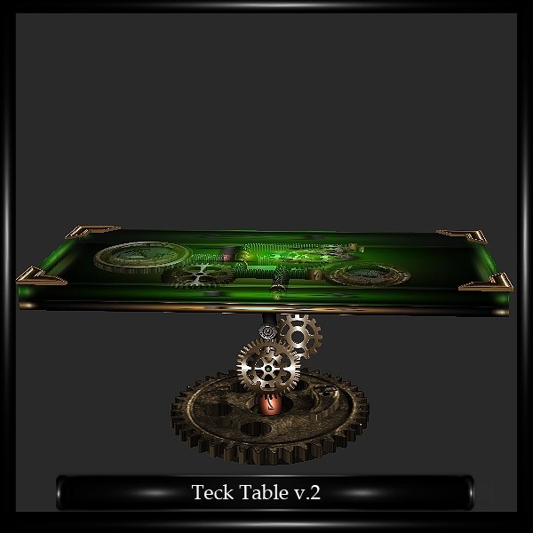 Steampunk Table Mesh v.2