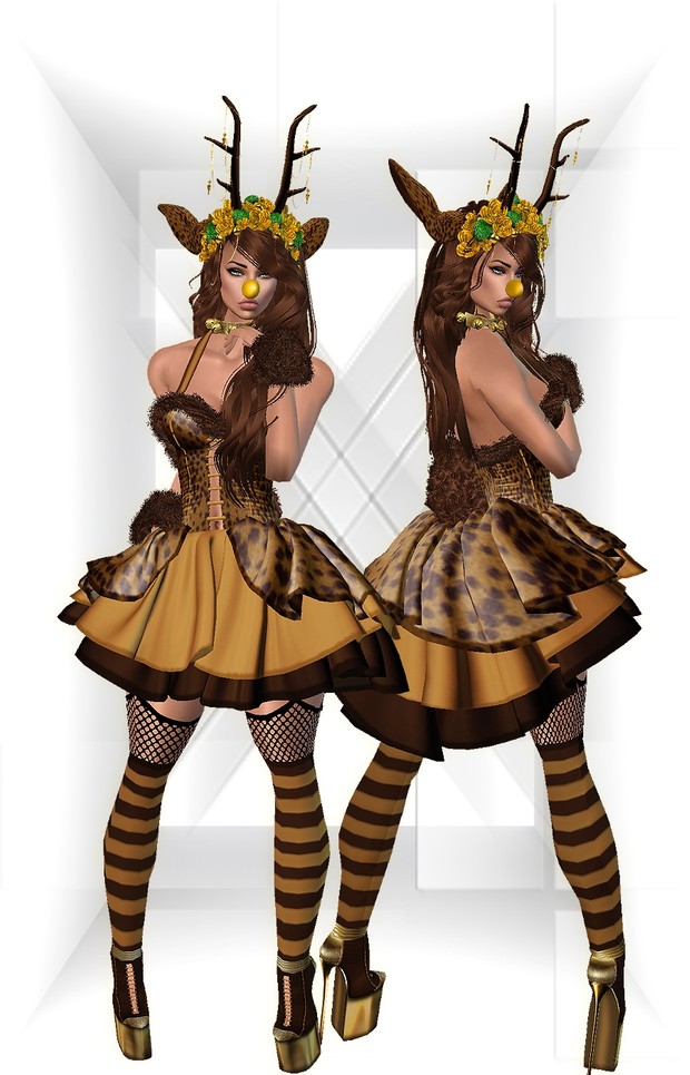 Reindeer Bundle + 2 Meshes