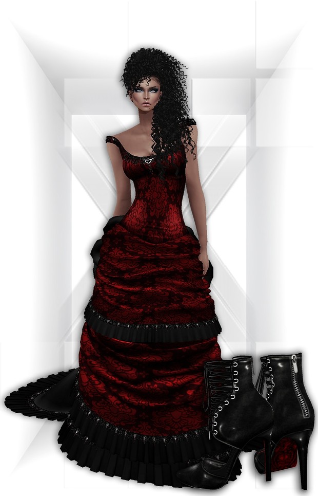 Vintage Victorian Gown
