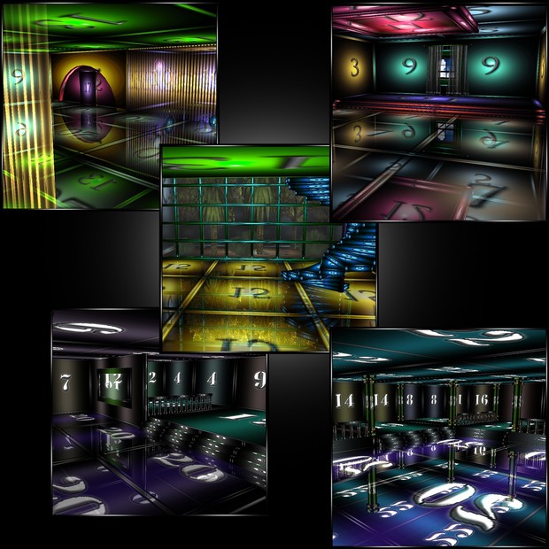 10 Room Meshes WITH RESELL RIGHTS