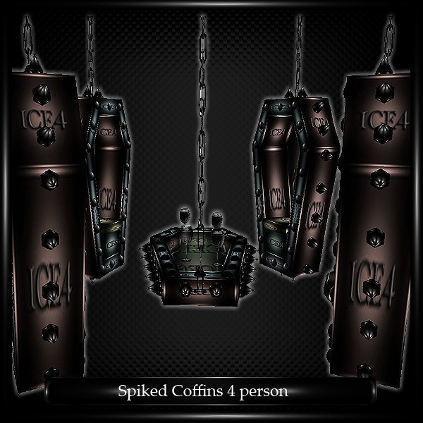 Spiked Coffins 4 Person seats Mesh