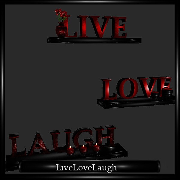 Live Love Laugh Mesh