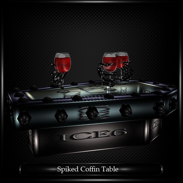 Spiked Coffin Table Mesh