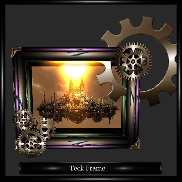 Steampunk Frame Mesh