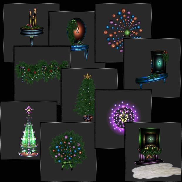 50 Christmas Meshes WITH RESELL RIGHTS