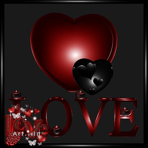 Love Wall Decor Mesh