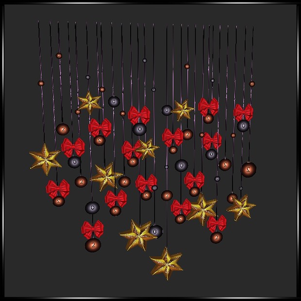 Christmas decor Curtain v.2