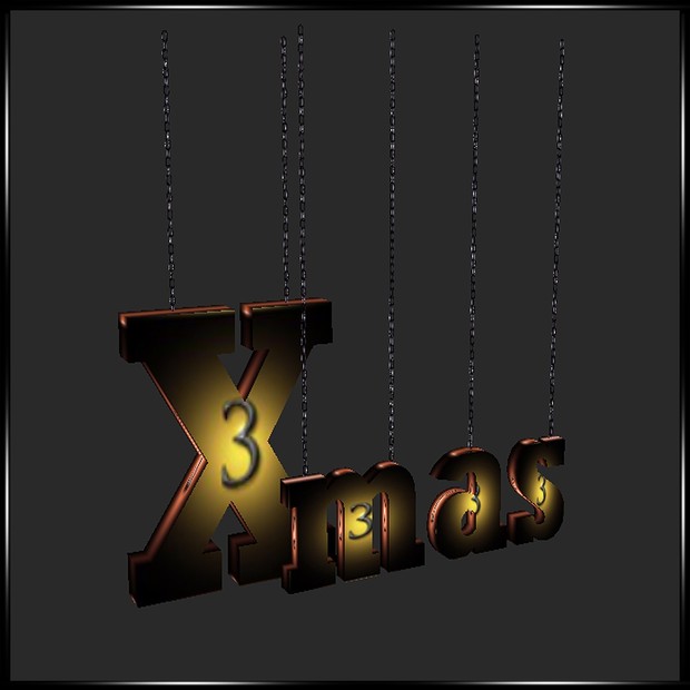 Xmas Hanging Logo