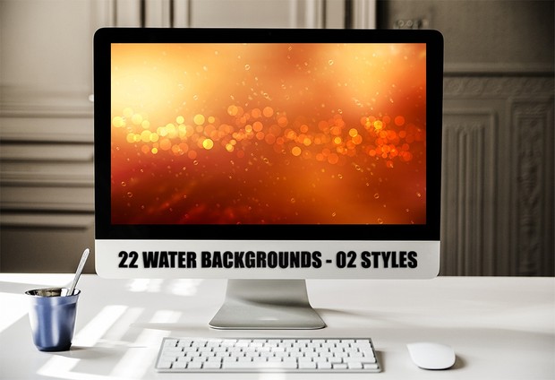 22 WATER BACKGROUNDS - O2 STYLES