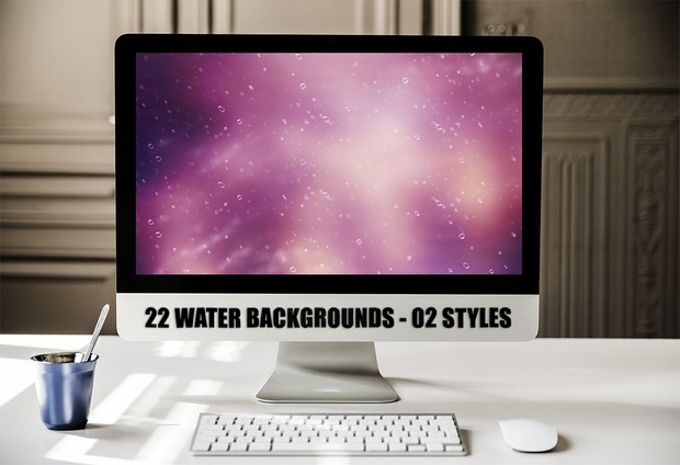 22 WATER BACKGROUNDS - O2 STYLES