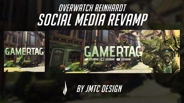 Overwatch Reinhardt (Griefhardt) Social Media Revamp