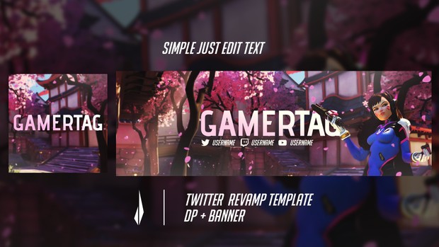 Overwatch D.va Social Media Revamp