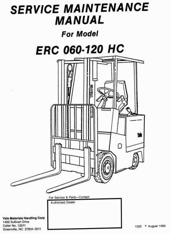 Yale Electric Forklift Wiring Diagram - Wiring Diagram Schemas