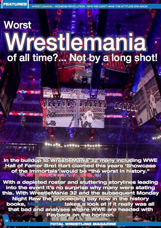 Total Wrestling Magazine April 2016