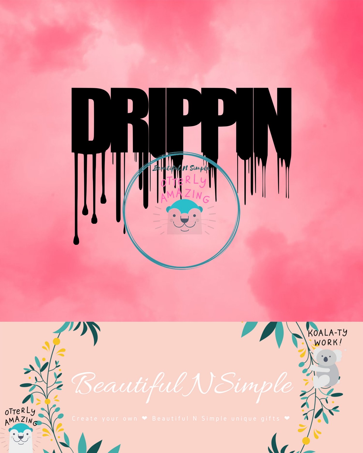 Download Drippin Word, Dripping Font, Drip SVG and DXF File ...