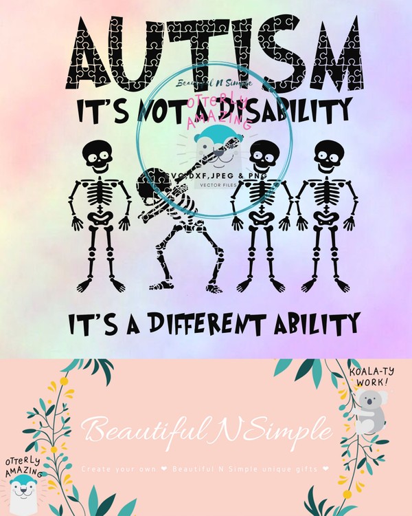 autism it's not a disability it's a different ability