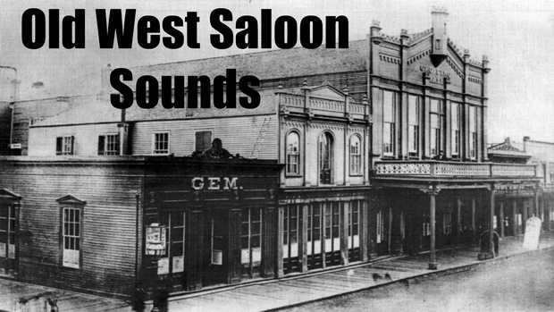 Ambience Hub - Old West Saloon Sounds - 1 Hour