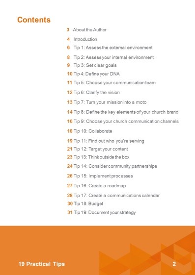 19 tips for building a church communication strategy