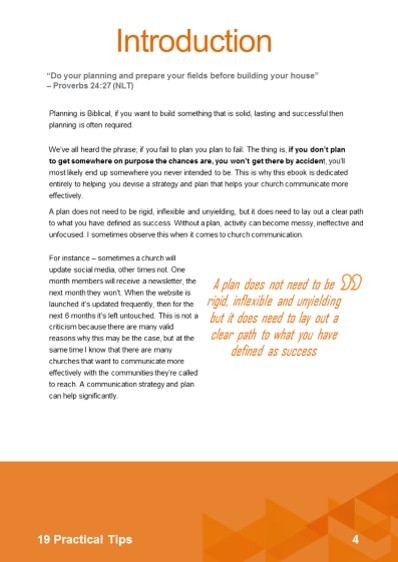 19 tips for building a church communication strategy