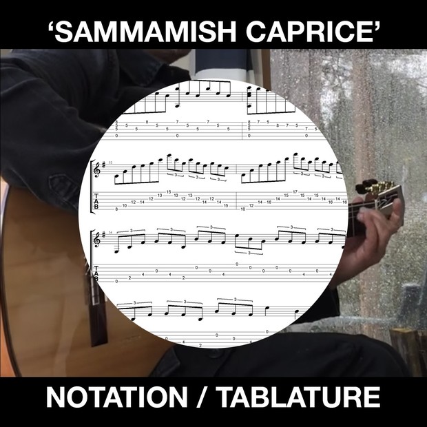 Sammamish Caprice - SOLO FLAMENCO GUITAR tabs/notation - Ben Woods