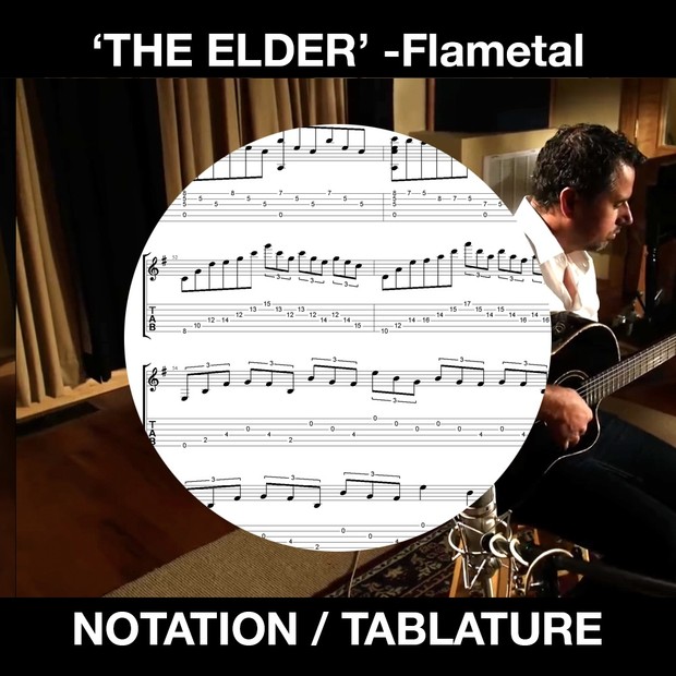 THE ELDER - Flametal - SOLO FLAMENCO GUITAR - Ben Woods