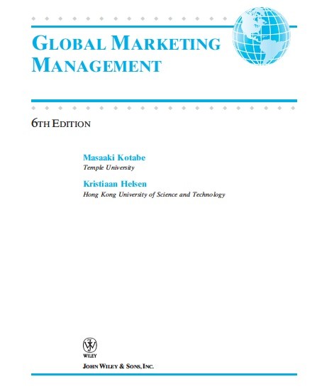 GLOBAL MARKETING MANAGEMENT 6th ED