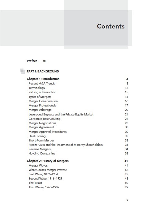 MERGERS, ACQUISITIONS AND CORPORATE RESTRUCTURING 6th ED